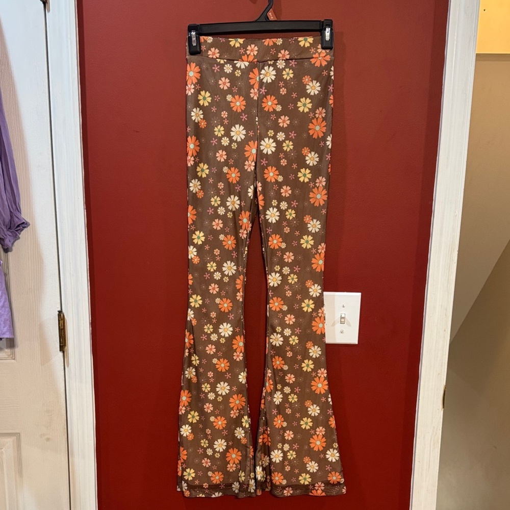 Molly Green Flared Pants